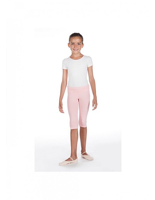T07016 Girls Capri Pants - Pink - Meeting Dance Wear