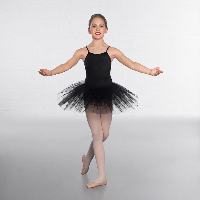 black tutu dress